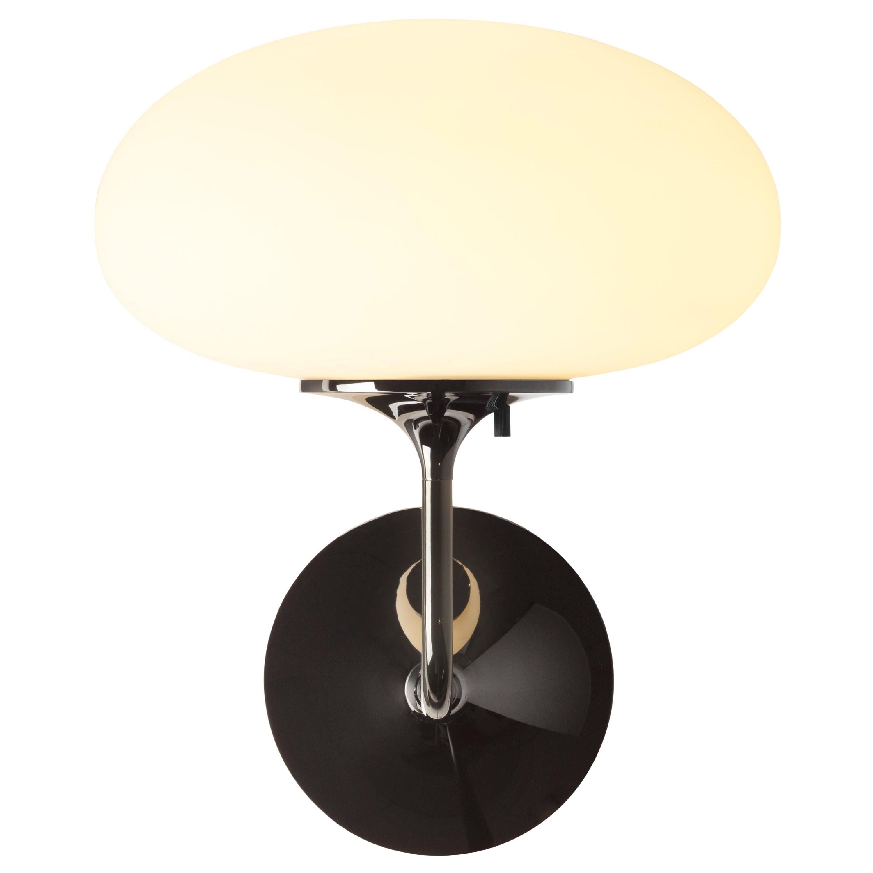 Stemlite Wall Lamp by Bill Curry for GUBI in Black Chrome