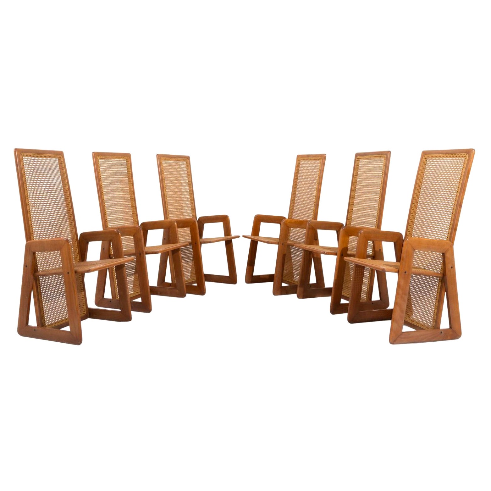 Fabio Lenci set of 6 chairs