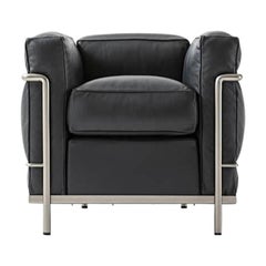 Le Corbusier, Jeanneret, Charlotte Perriand LC3 Fauteuil von Cassina