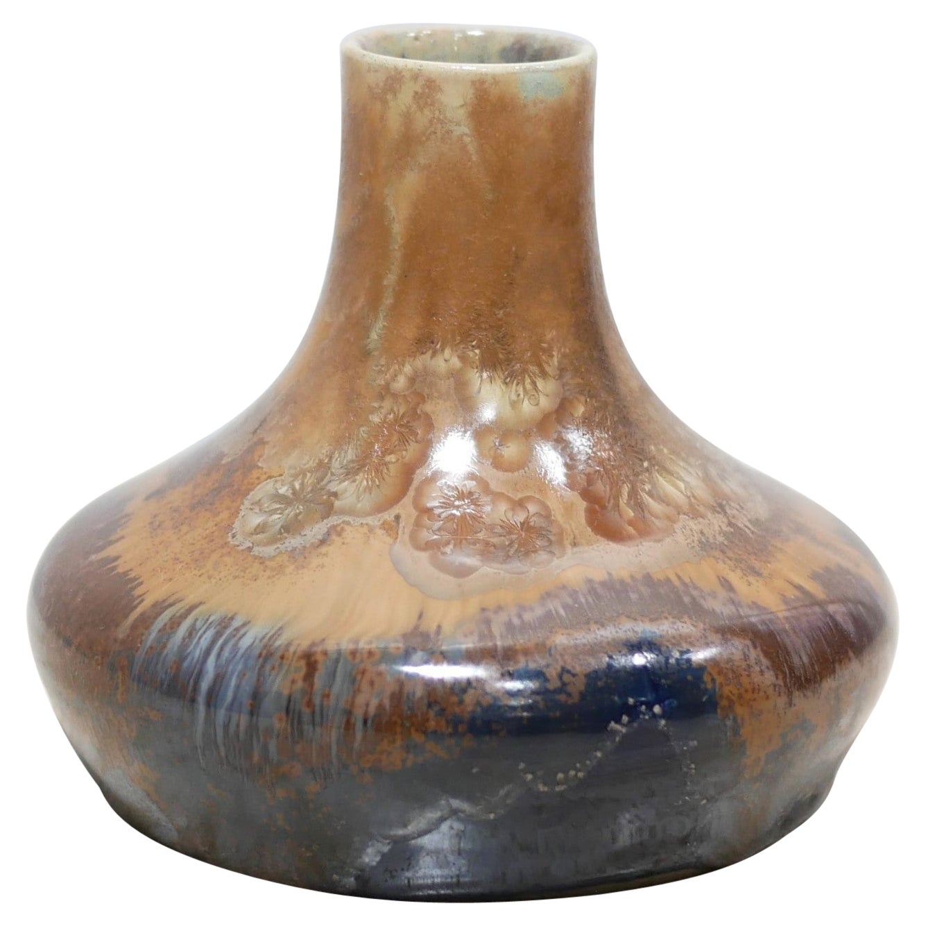 Sandstone Vase by Alfred Renoleau For Sale