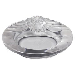 1970s Gorgeous Ashtray by Lalique, Made in France