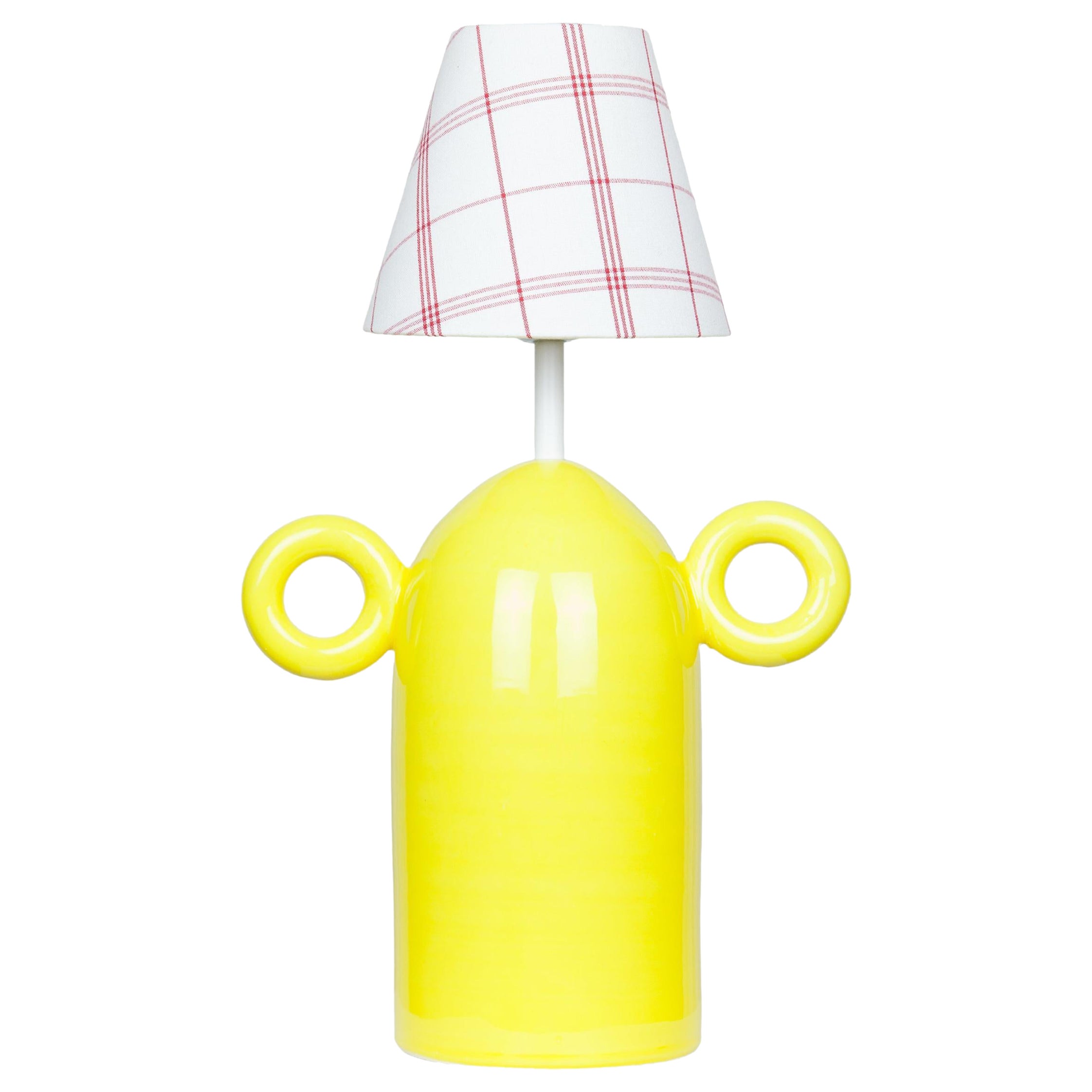 Hill Yellow Lamp by Lola Mayeras