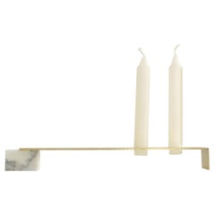Unfolding Marble Candleholders by Periclis Frementitis