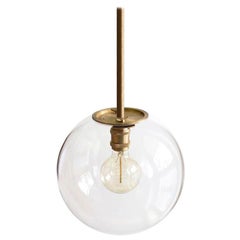Emiter Brass Hanging Lamp, Jan Garncarek
