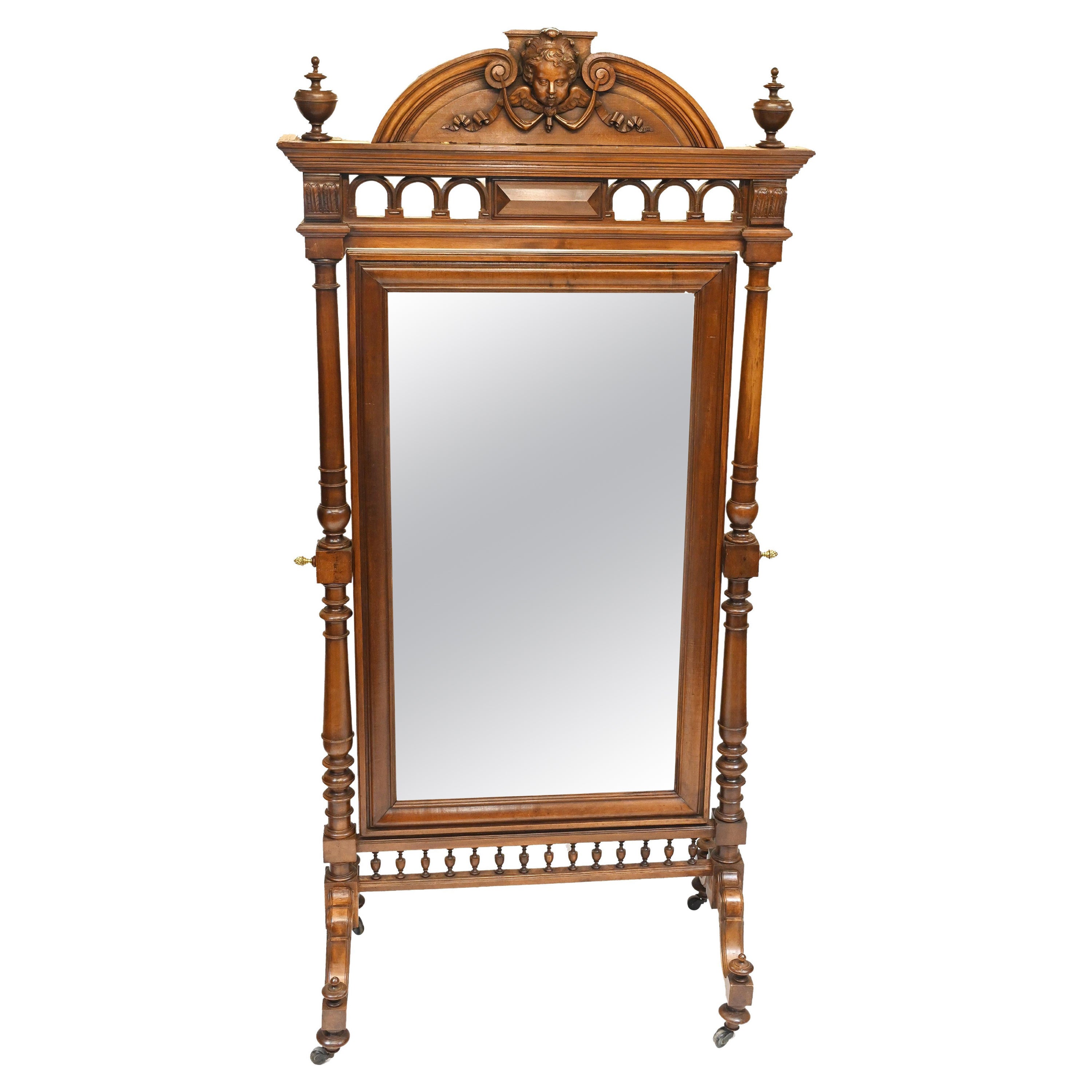 French Brass Cheval Dressing Mirror at 1stDibs jb rattan furniture, rattan furniture jb