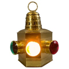 Solid Brass Three-Way Bow Lantern
