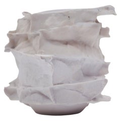 Porcelain Vase Handsculpted by Monika Patuszyńska