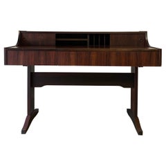 960’s vintage Danish midcentury Modern rosewood writing desk