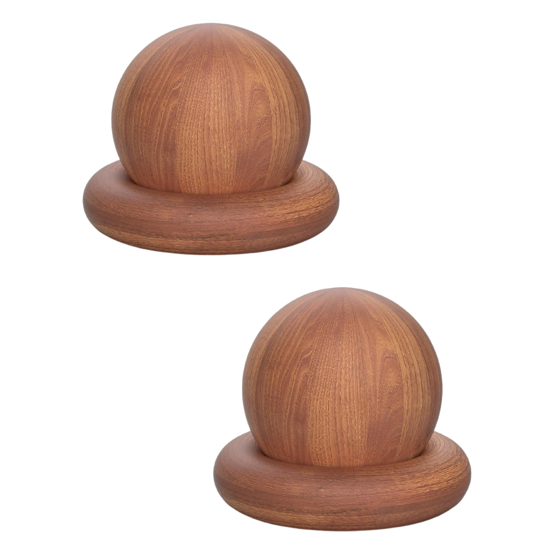 Set of 2 Saturno Stool by Federico Fontanella For Sale