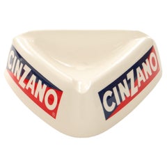 Cendrier en céramique Cinzano