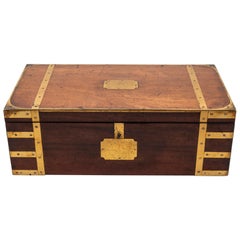 Mahogany Captains Writing Box