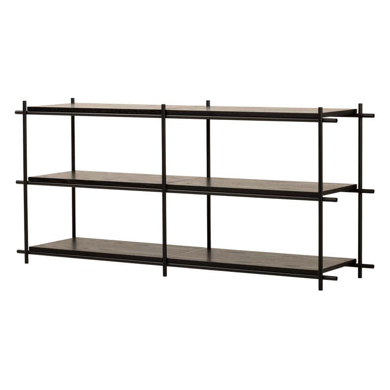 Twist, Swivel Storage with Leather Modules, Wood Inlays and Metallic ...