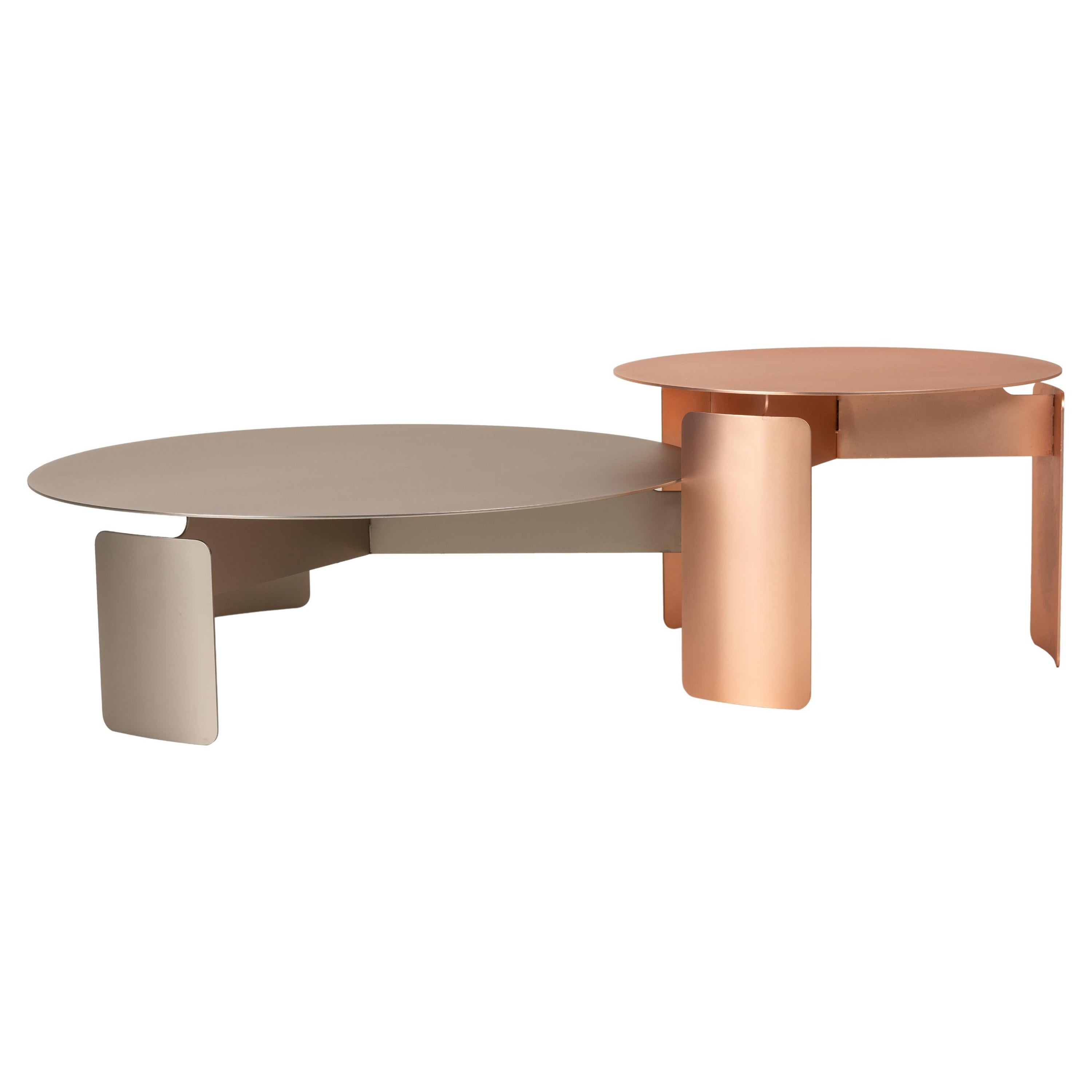 Set of 2 Shirudo Tables by Mingardo