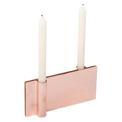 Folio Copper Candle Holder by Mingardo