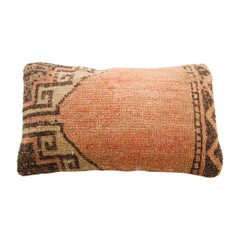 Antique Tabriz Persian Rug Pillow