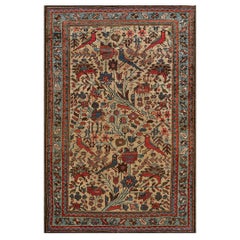 Persischer Malayer-Teppich des frühen 20. Jahrhunderts ( 2''8 x 3''10 - 82 x 117)