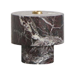 Rosso Levanto Candleholder by Karen Chekerdjian