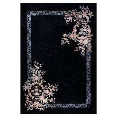 Art déco chinois ancien Tapis 10''0 x 14''0