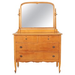 Used Conewango Birdseye Maple Vanity Dresser