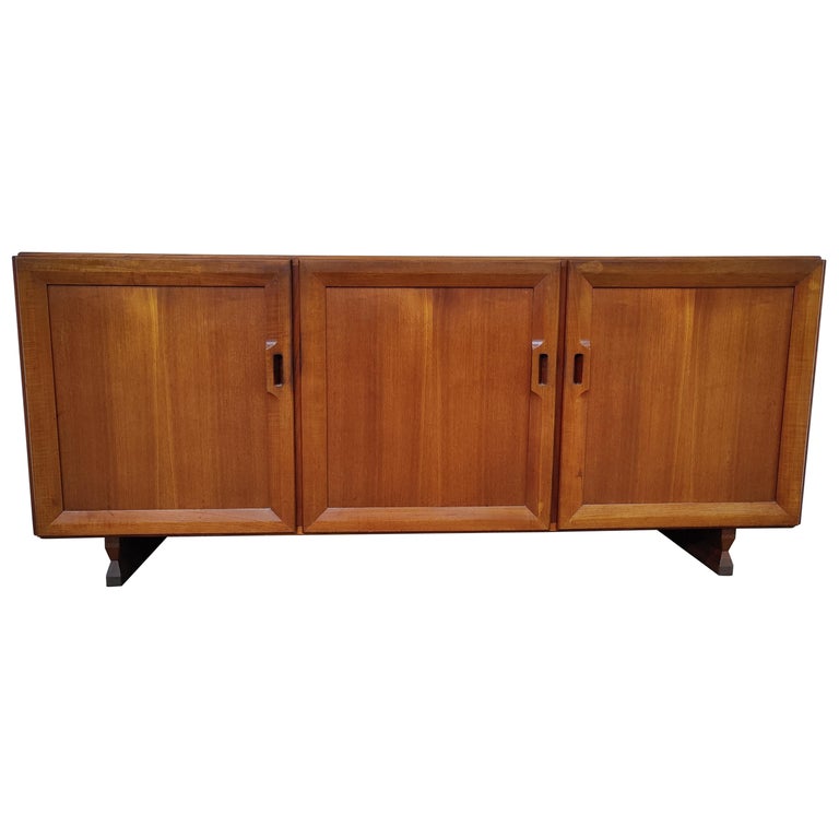 Mid-Century Modern Sideboard MB 51 by Fanco Albini for Poggi, Italy, 1950s For Sale