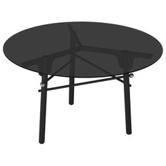 Black Glass Table by Arik Levy