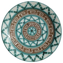 Robert Picault Ceramic Vallauris France Plate  Mid Century
