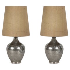 Set of 2 Table Lamps, Mateus Table Lamp, Cream Lampshade, Handmade in Portugal