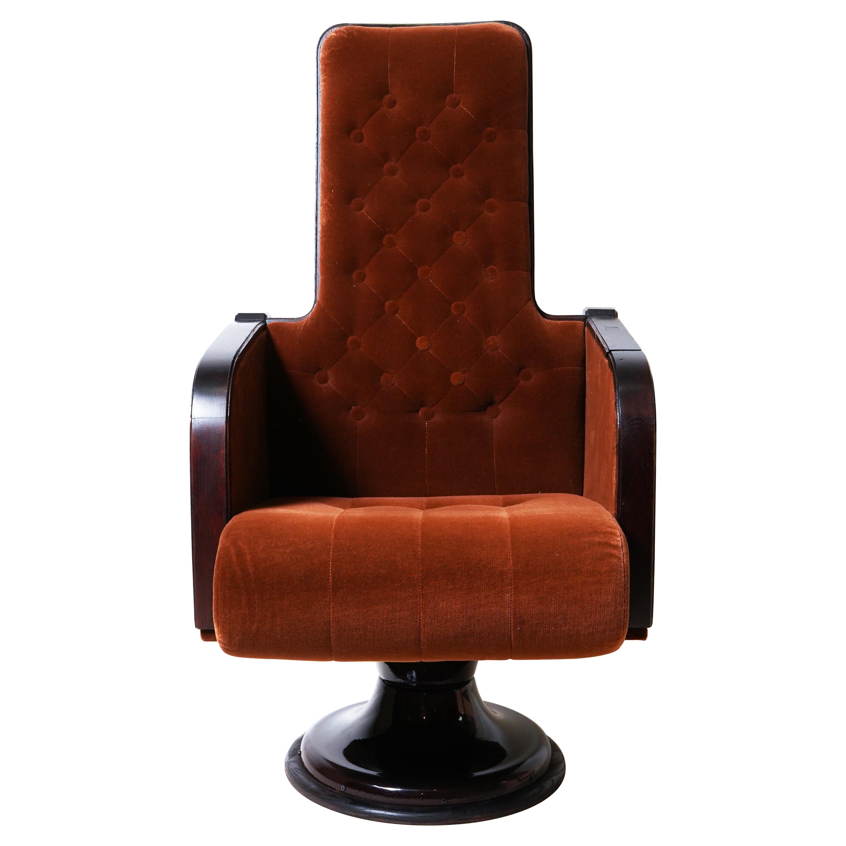 Mid-Century Socialist Lounge Chair  For Sale