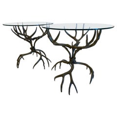 Cast Aluminum "Antler" Table Base, Arthur Court