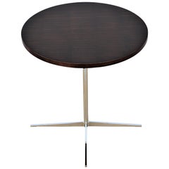 Table d'appoint moderne en érable rond à facettes Marc Thorpe pour Bernhardt Design