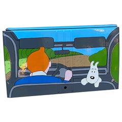 Tintin and Snowy: Ride in a 2CV 