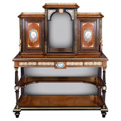 19th Century English Bonheur Du Jour Attributed To Gillows Of Lancaster