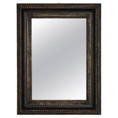 Turn of the Century French Wooden Mirror