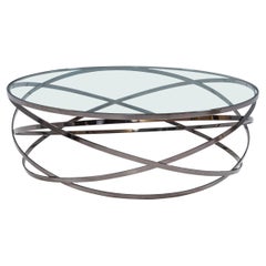 Cédric Ragot for Roche Bobois Evol Glass Cocktail Table, 2018