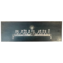 Modernist "Last Supper" Wall Sculpture by Talleres Monastico, Benedictine Monks