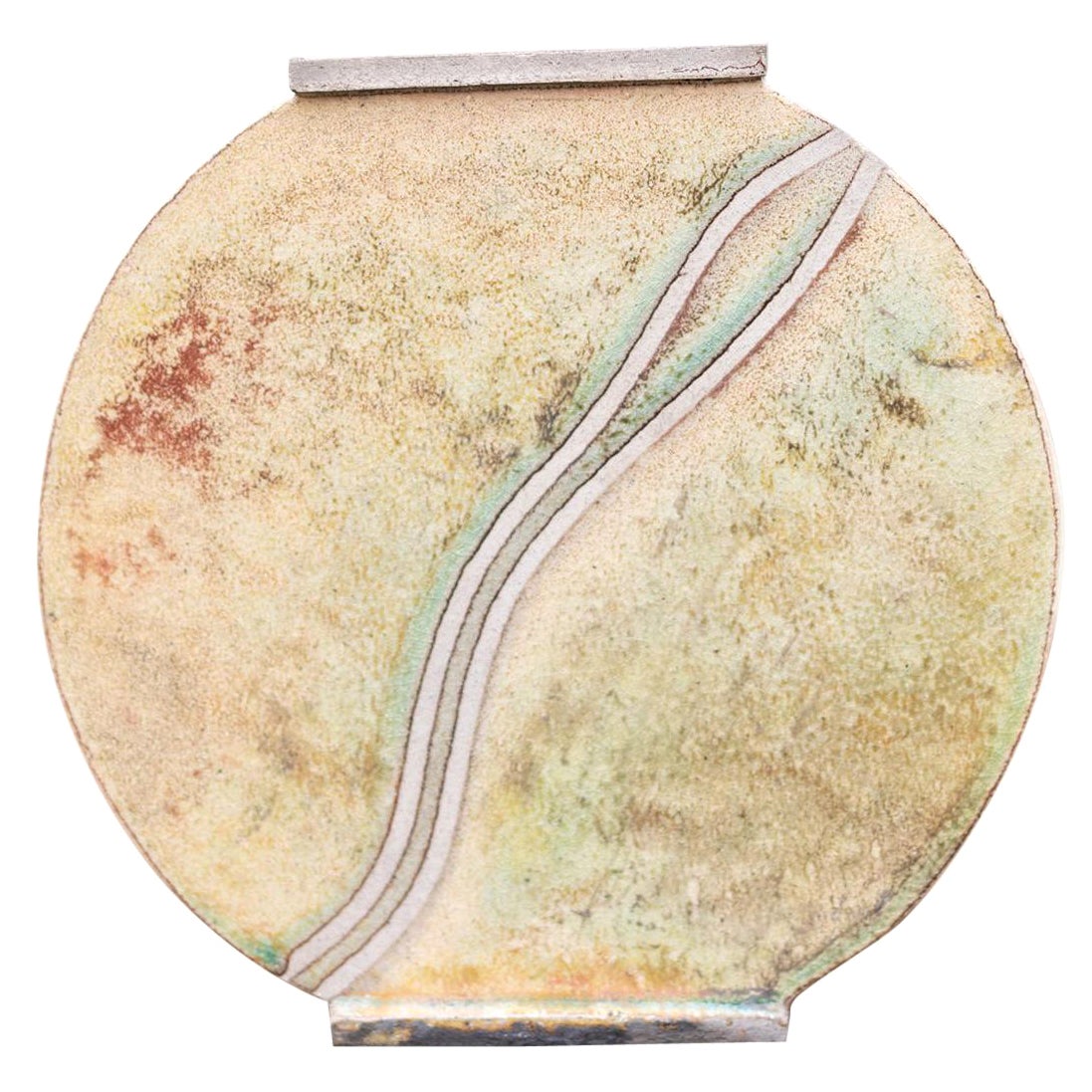 Large Jade Vase by Doa Ceramics For Sale at 1stDibs