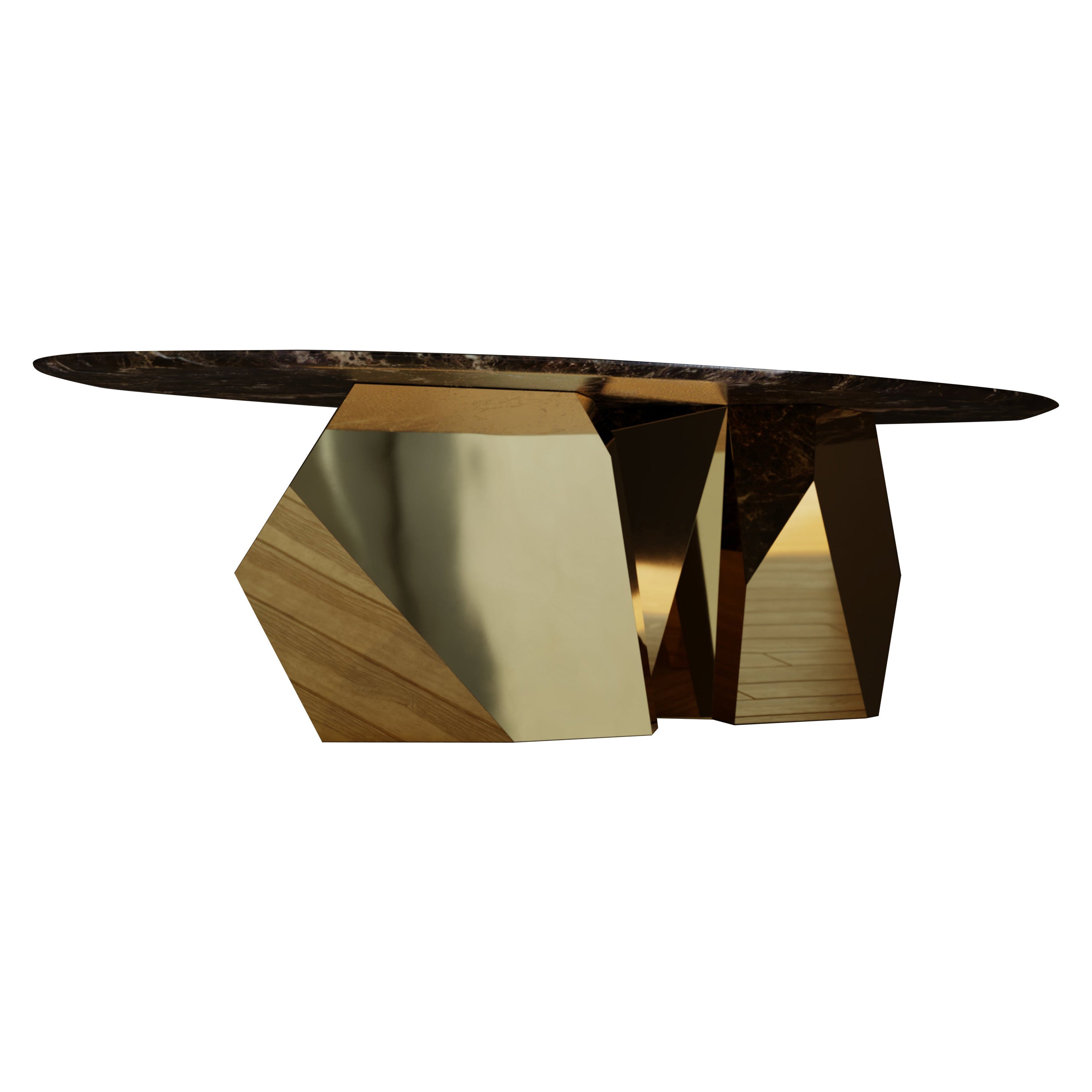 Chronos Dining Table by Duffy London