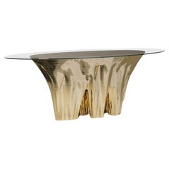 Gold Monument Valley Dining Table by Duffy London