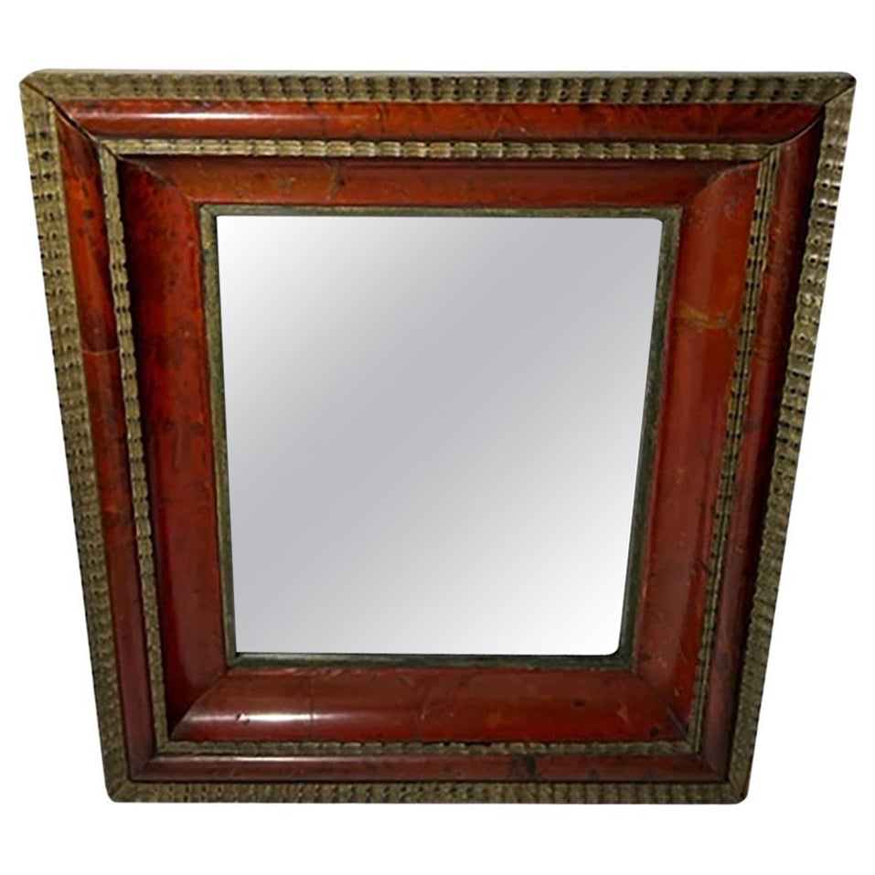 17th Century, Tortoiseshell Framed Mirror For Sale