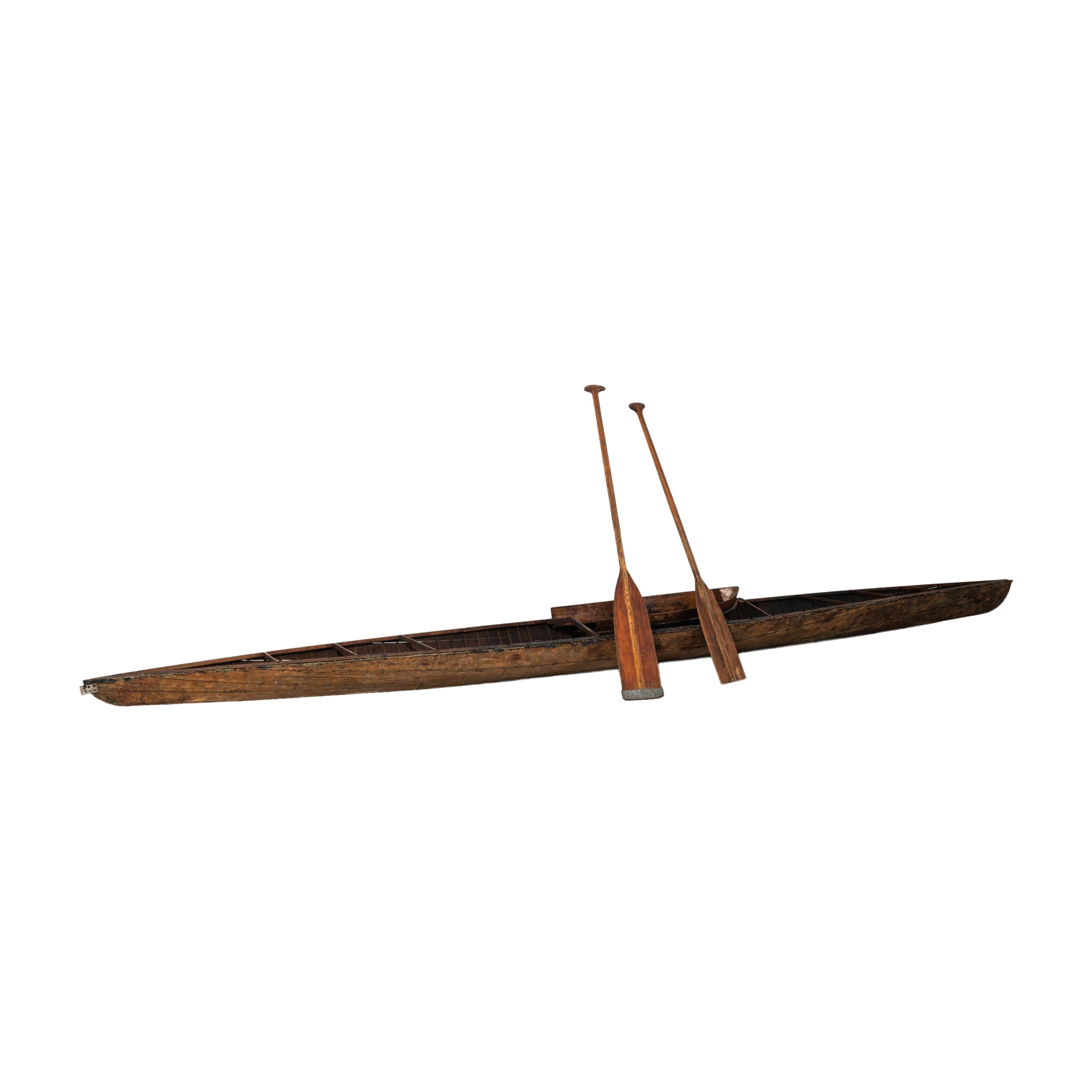 Early 20th Century, European Wooden Kayak
