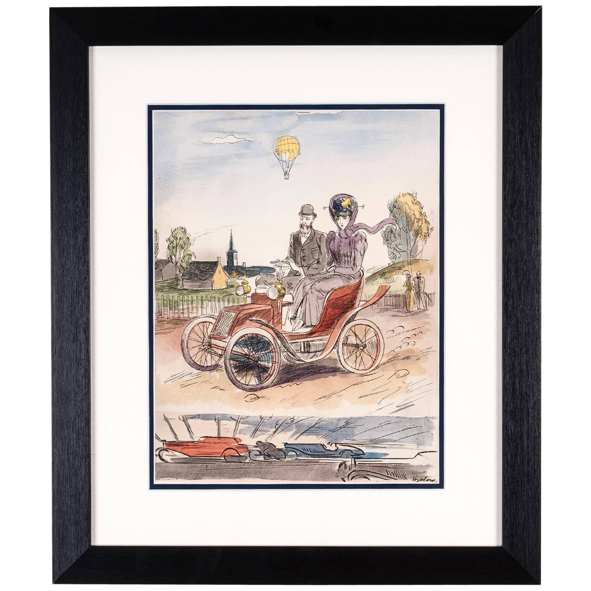 L'automobile by Milivoj Uzelac For Sale