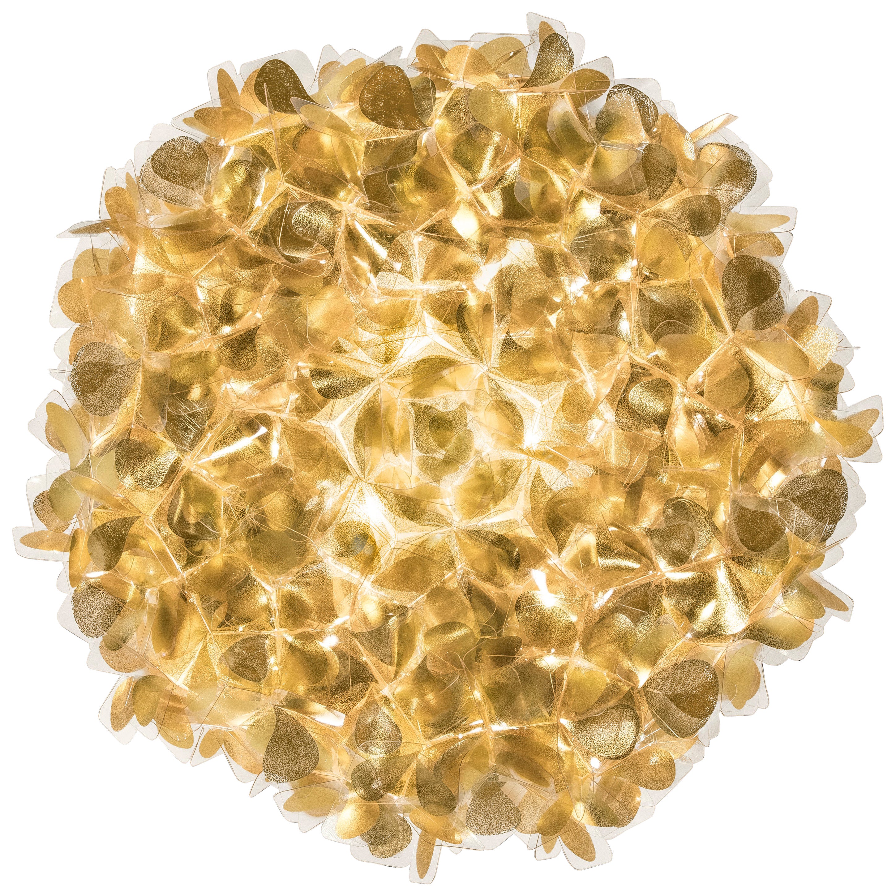 Grand plafonnier/wall Clizia « Mama Non Mama Gold » en vente