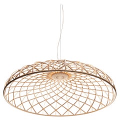 Flos Skynest Suspension Light in Almond