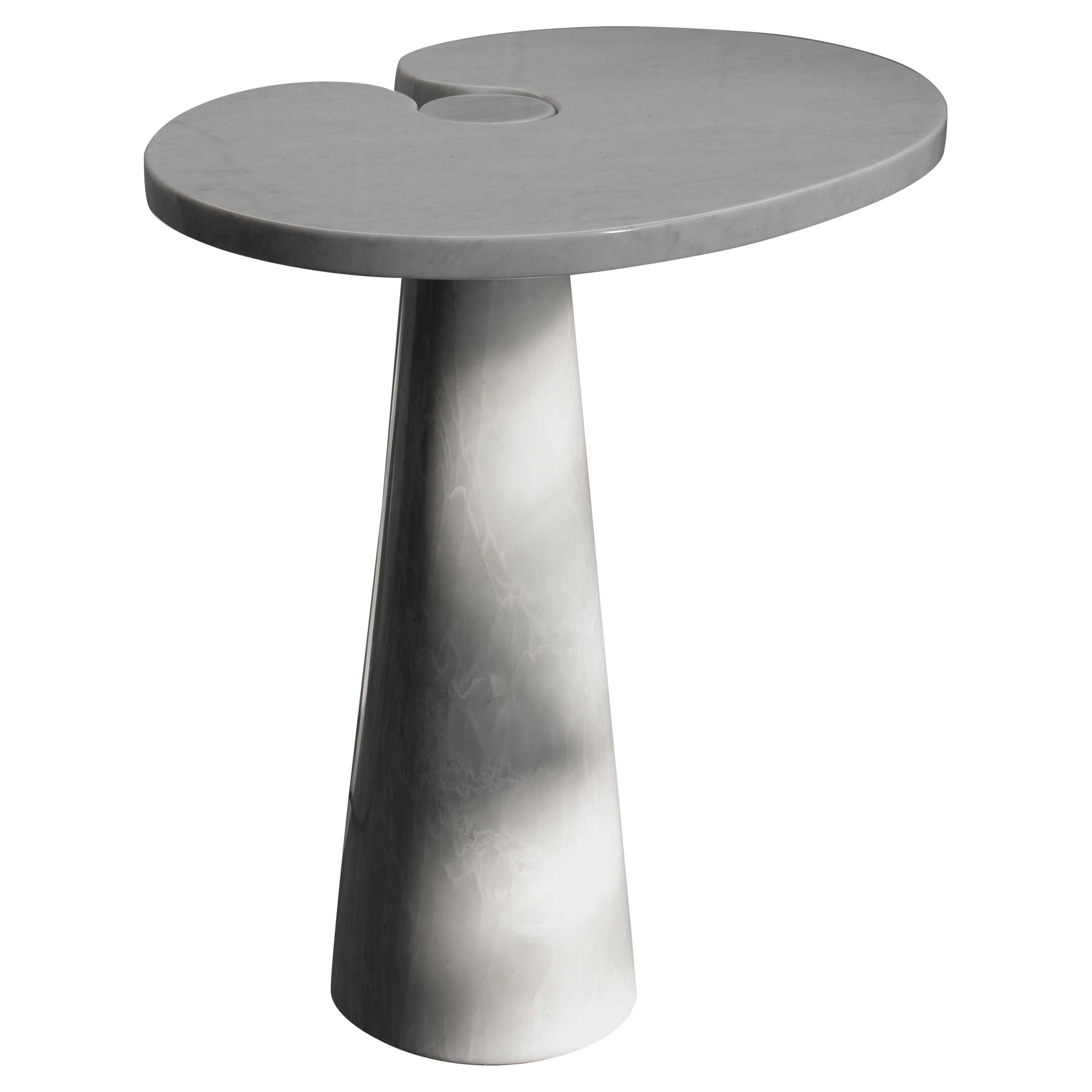 Angelo Mangiarotti Eros Marble Side Table Skipper Italy 1971 Guéridon Modern