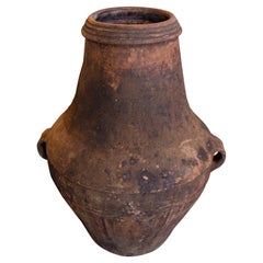 1950s, Moroccan Handmade Ceramic Jar