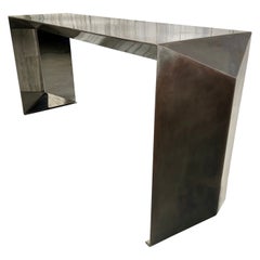 Donghia "Origami" Stainless Steel Console