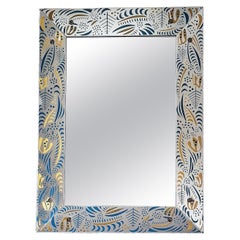 Vintage Scandinavian Modern Mirror, 1950s