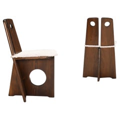 Set of Original Gilbert Marklund Pine Chairs for Furusnickarn AB Sweden, 1960s