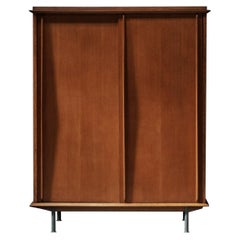 Antique French Cabinet in the Manner of Jean Prouvé