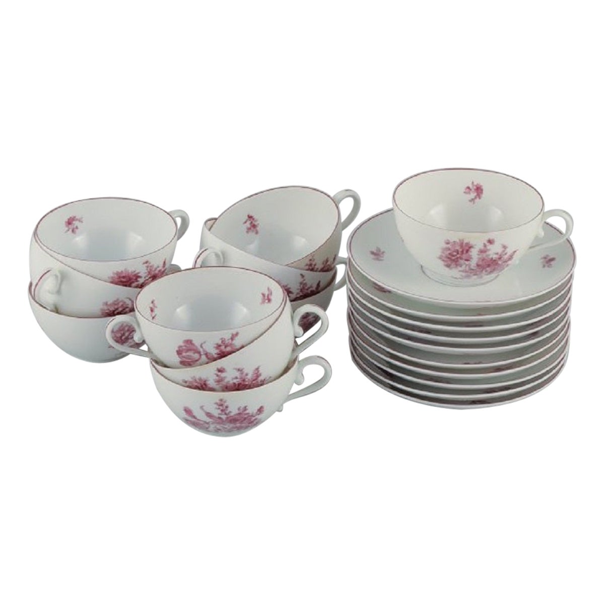 Rosenthal, a tea service for ten people.  1920/30’s For Sale